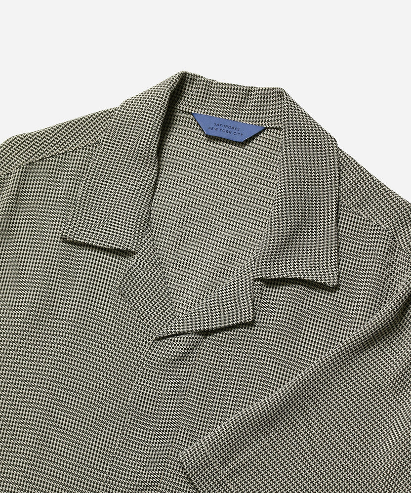 York Mini Houndstooth Short Sleeve Shirt