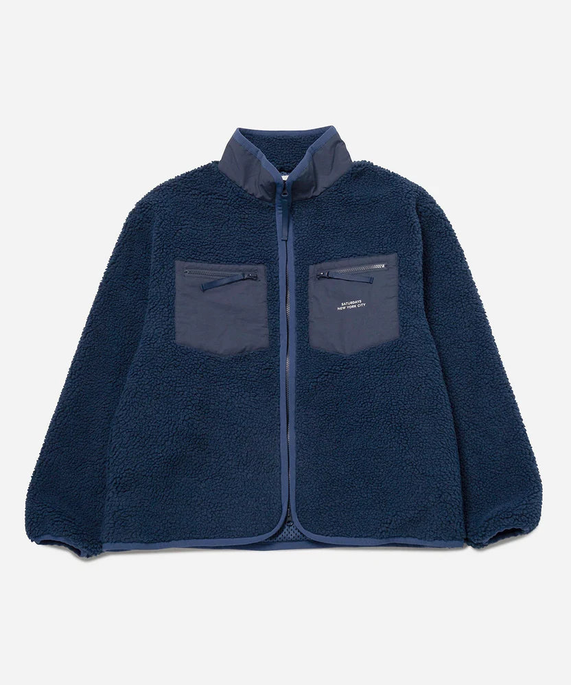 Boa Fleece Zip Blouson