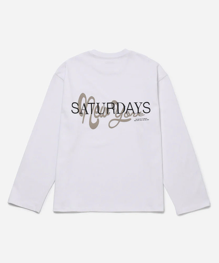 New York Brushed Relaxed Fit LS Tee
