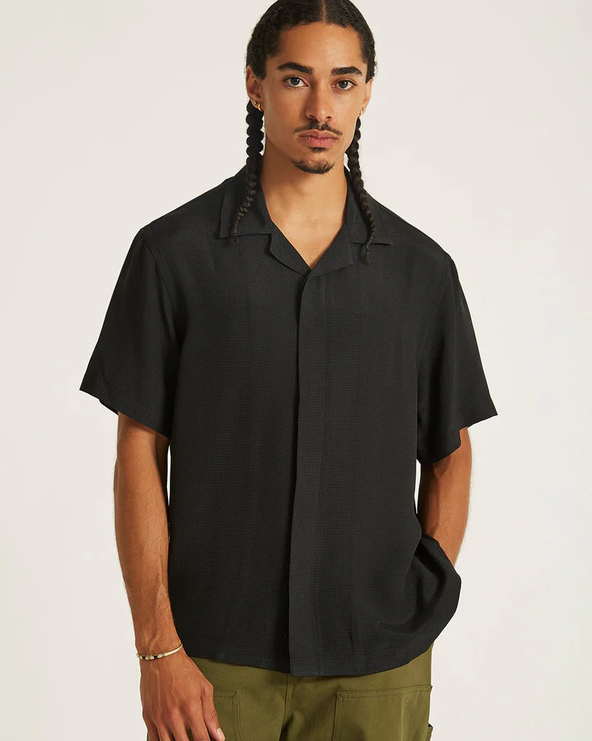 York Mini Houndstooth Short Sleeve Shirt