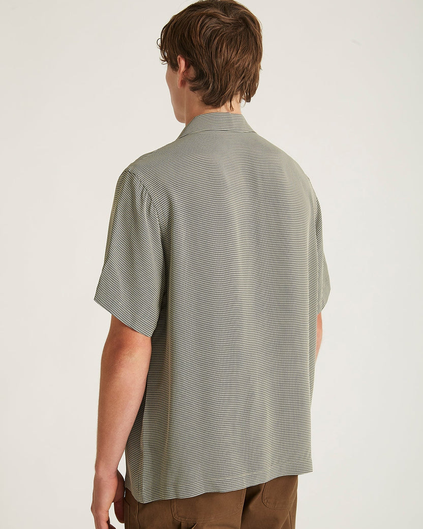 York Mini Houndstooth Short Sleeve Shirt