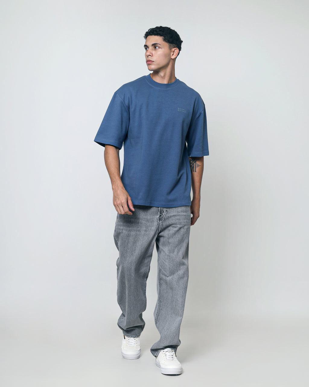 Oversize Tees - Space Blue