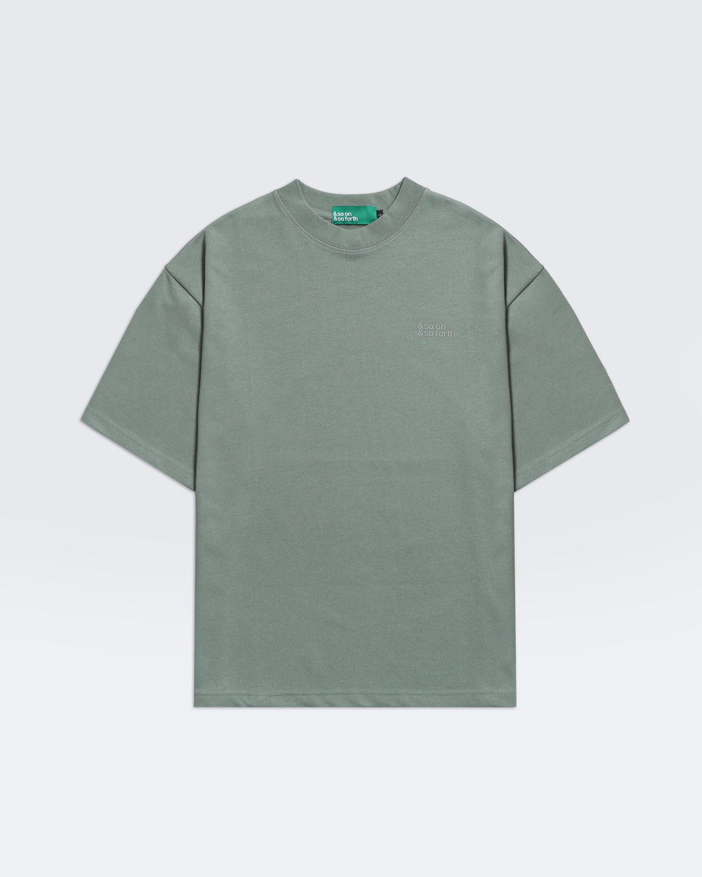 Oversize Tees - Fade Green