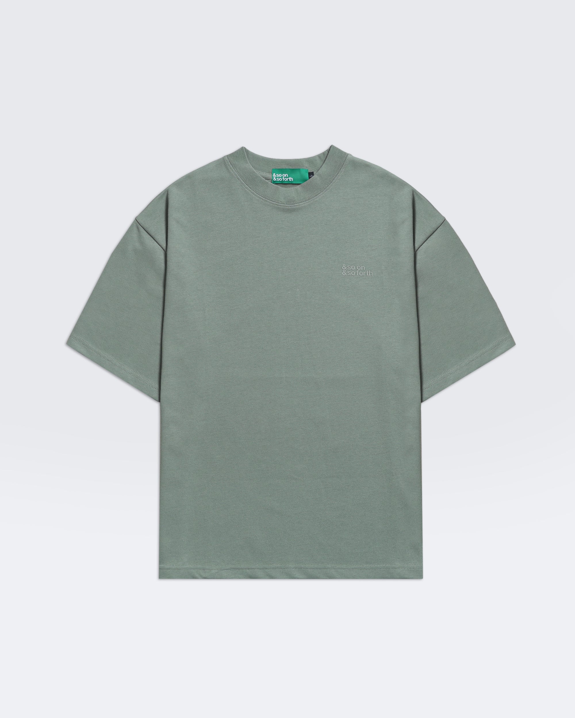 Oversize Tees - Fade Green