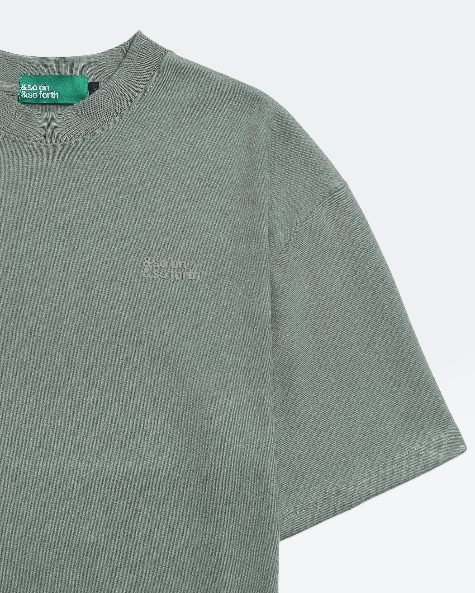 Oversize Tees - Fade Green