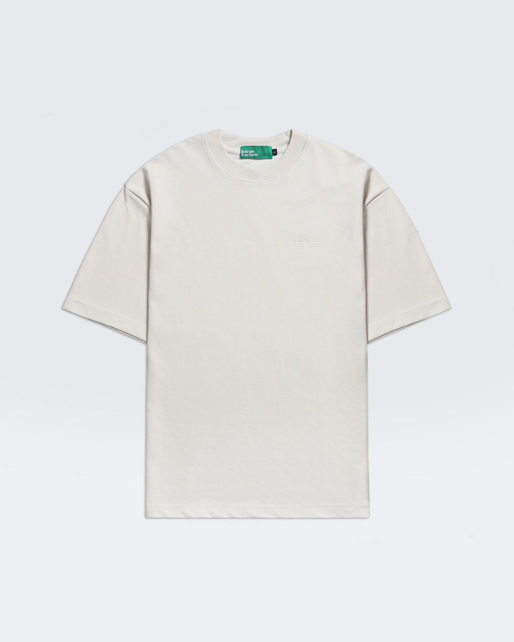 Oversize Tees - Soft Cream