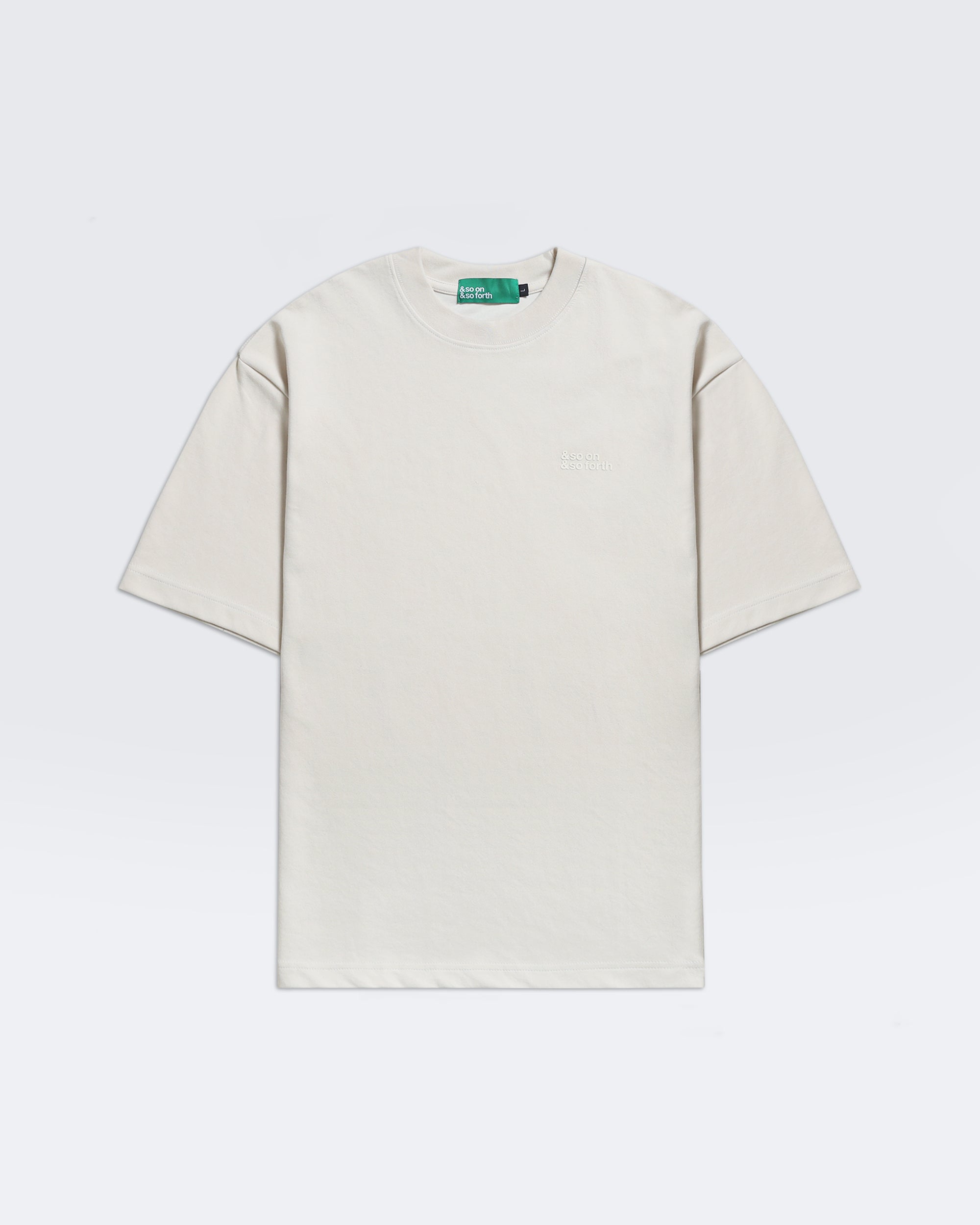 Oversize Tees - Soft Cream