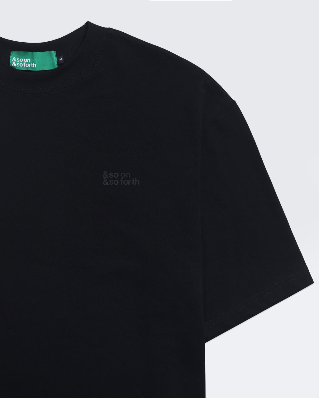 Oversize Tees - Quite Black